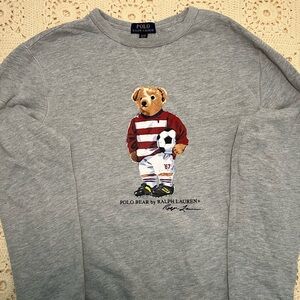 **SOLD** Polo by Ralph Lauren Polo Bear Soccer Crewneck